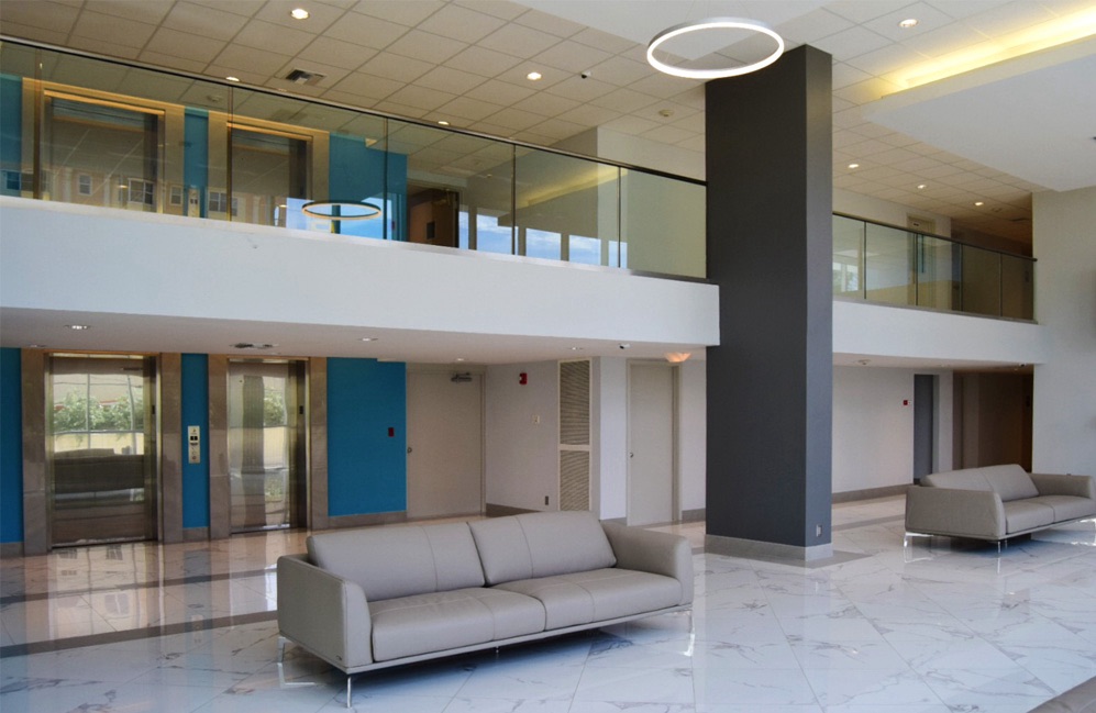 Mid Century Modern Design Style Lobby, Pompano Beach Florida