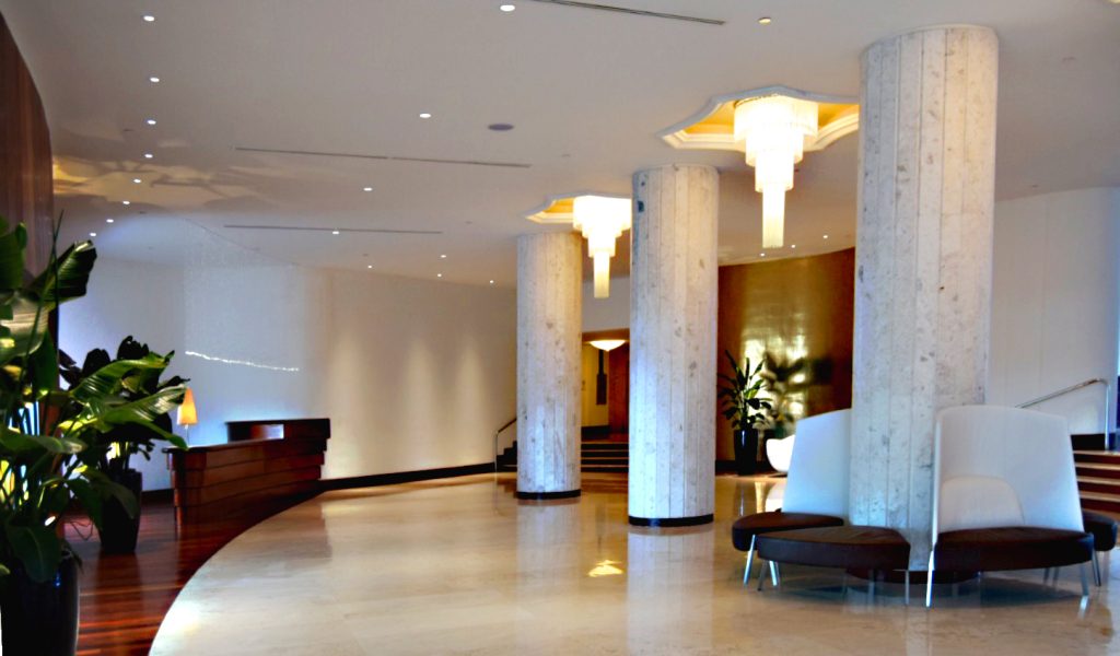 Luxury lobby design architecture