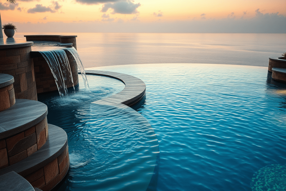 infinity waterfall